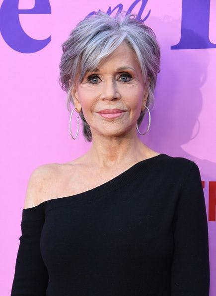 Jane Fonda announced that she had been diagnosed with non-Hodgkin lymphoma. 

Photo credit: Jon Kopaloff/Stringer/Getty Images Entertainment via Getty Images