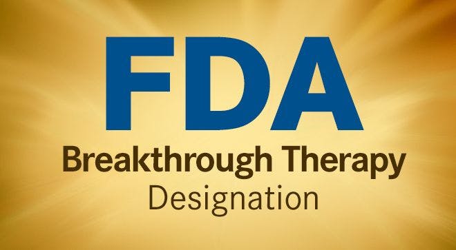 Image of "FDA Breakthrough Therapy Designation."