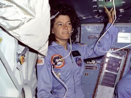 Sally Ride; courtesy of NASA