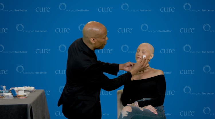 Foundation and Blush Application Techniques to Combat Cancer Treatment Effects