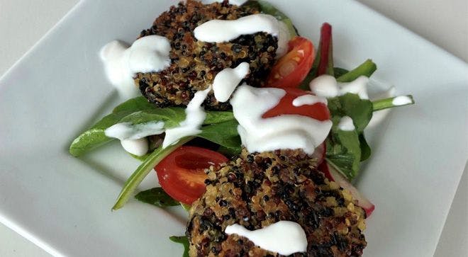 Summer Snacktime: Quinoa and Kale Cakes Recipe