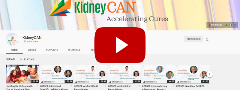 KidneyCAN YouTube Channel