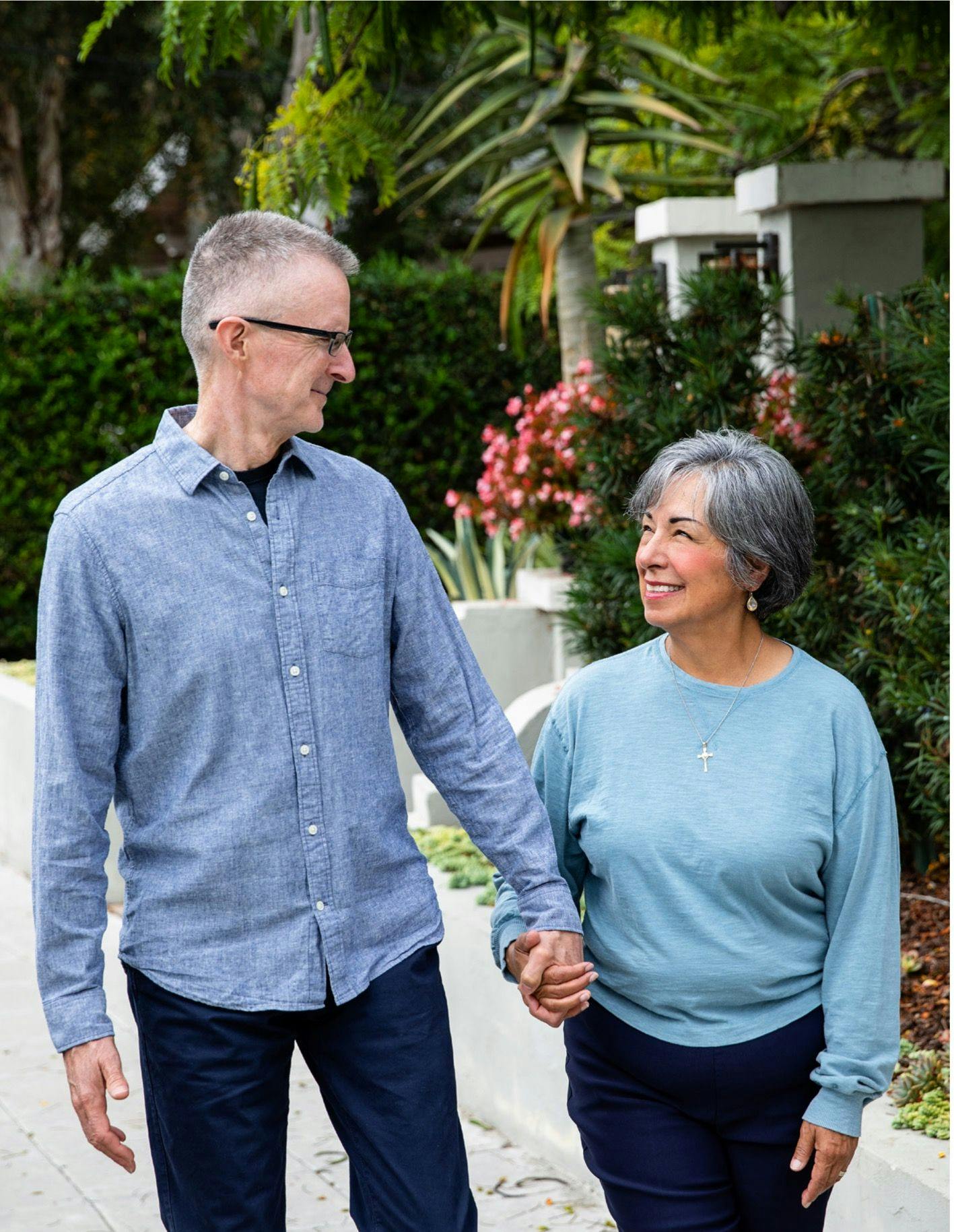 When anxiety from the fear of cancer recurrence takes over, Keith Tolley says he finds talking to someone in his support system, like his wife Esmeralda Tolley, to be helpful. 

Photo by Jenny Siegwart