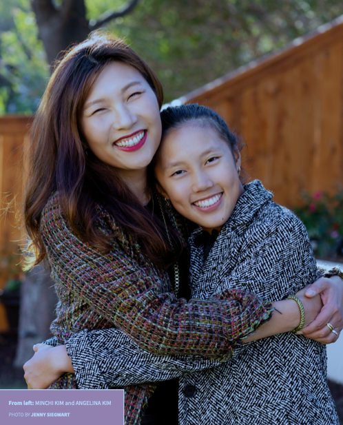 From left: Minchi Kim and Angelina Kim. Photo by Jenny Siegwart.