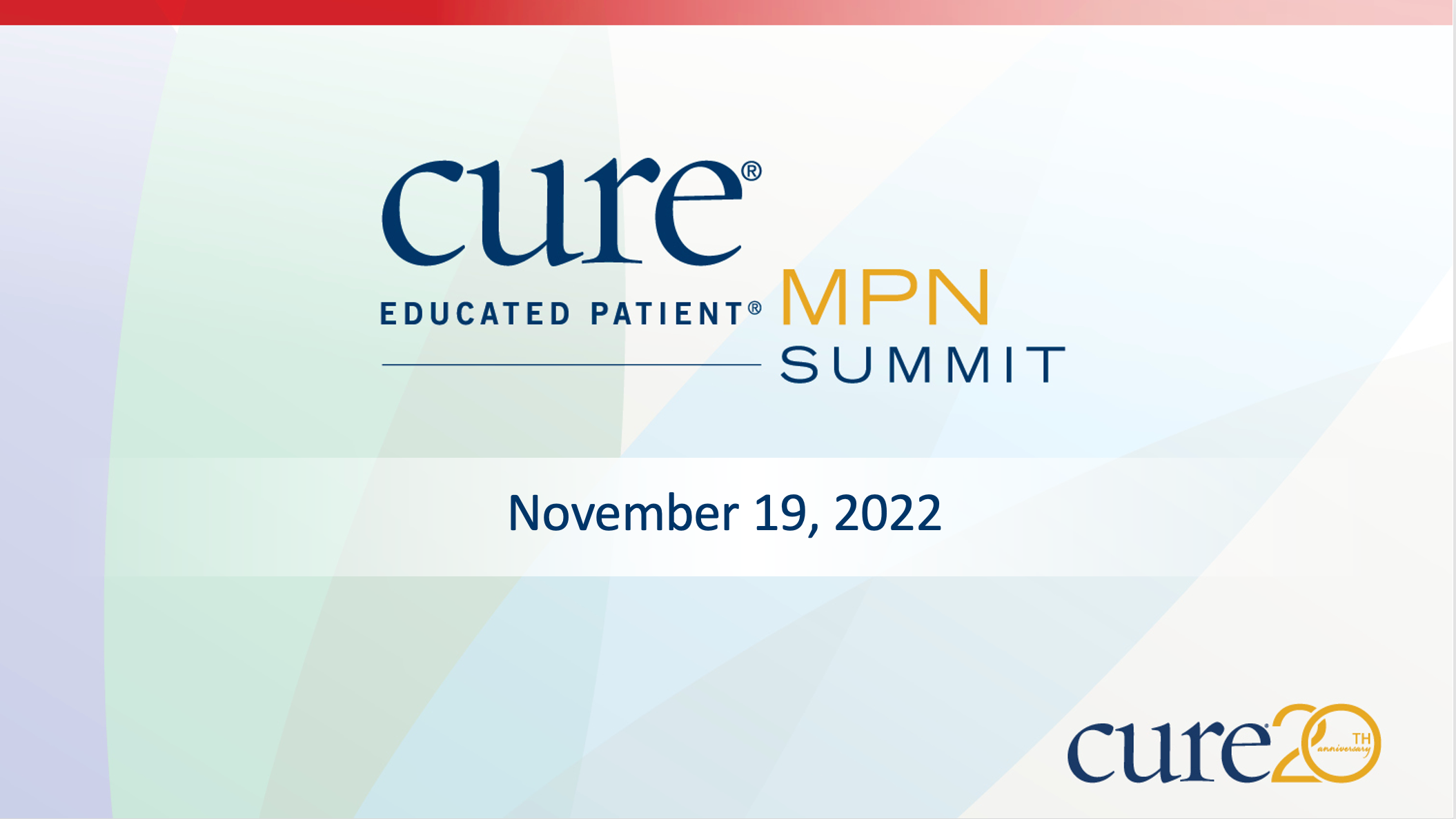 CURE Educated Patient MPN Summit