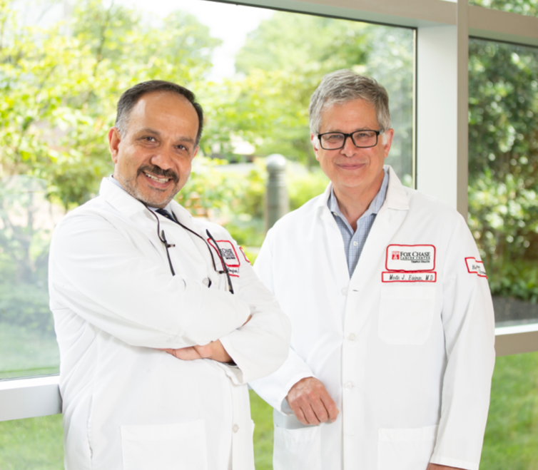 Dr. Hossein Borghaei and Dr. Martin J. Edelman