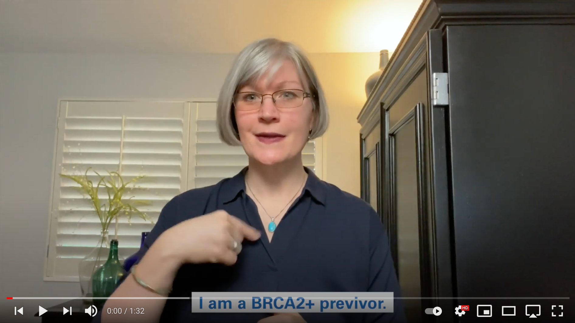 Jodi Becker Kinner Shares Her BRCA Story in American Sign Language