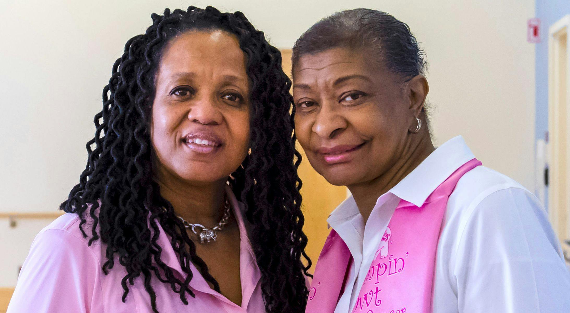 From left: Gloria McBryde Benton, B.S.N., RN, and Keitha V. Johnson
 - PHOTOS BY REESE BROWN