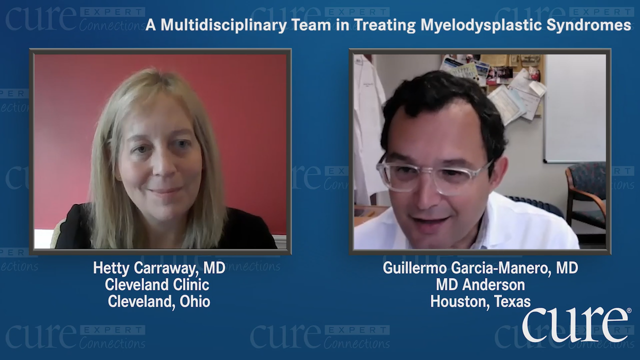 A Multidisciplinary Team in Treating Myelodysplastic Syndromes
