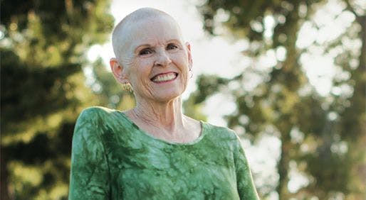 SANDRA SPIVEY has been living with metastatic breast cancer for nearly 20 years, and tries
not to let treatment interfere with special experiences, such as trips with her sisters.- KRISTIANNE KOCH RIDDLE