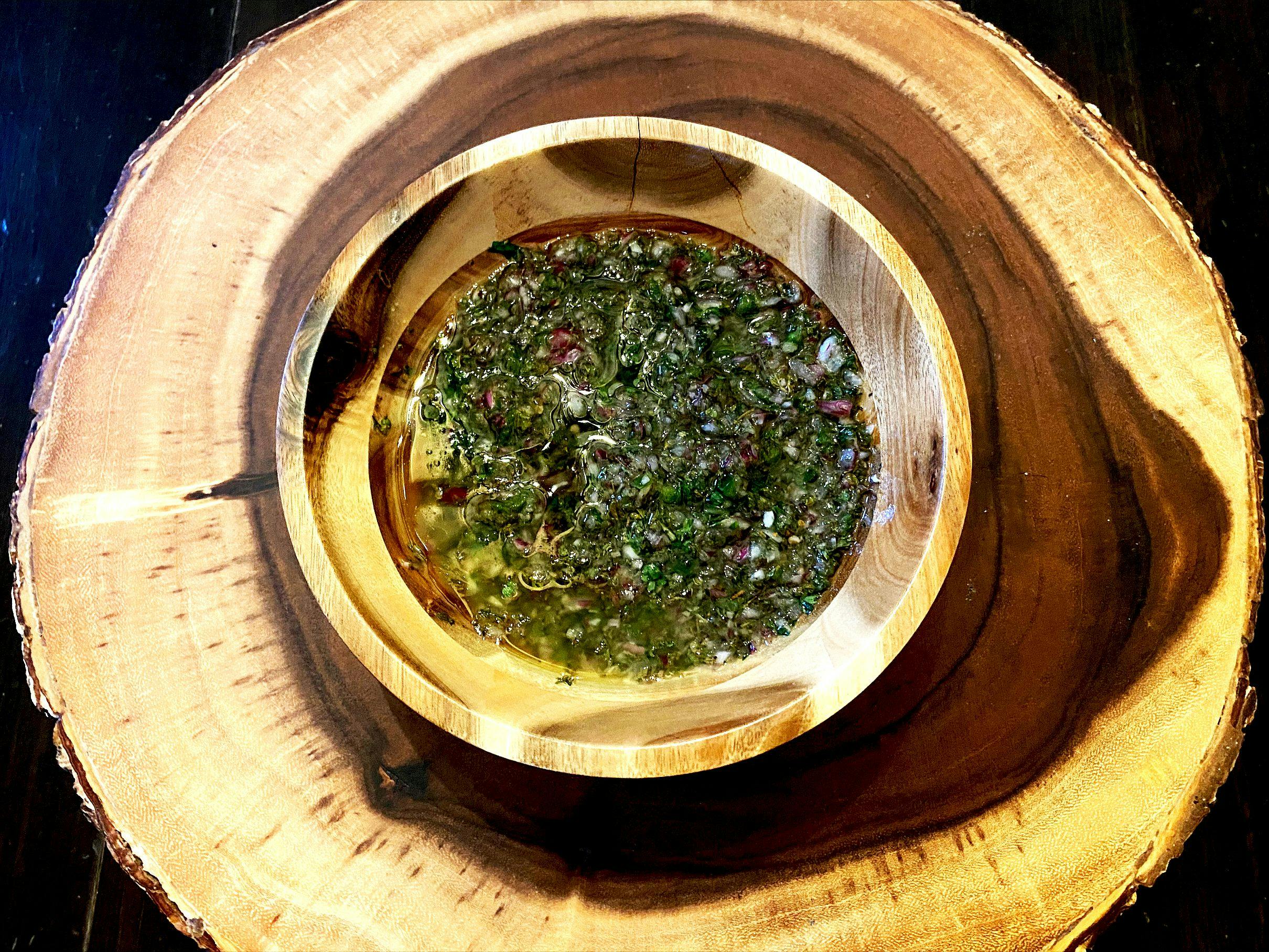 Originating in South America, chimichurri typically is used on grilled meat but adds a flavor punch to salads, roasted vegetables, potatoes, rice and sandwiches.