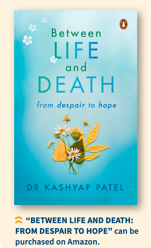 Between Life and Death: from despair to hope book cover