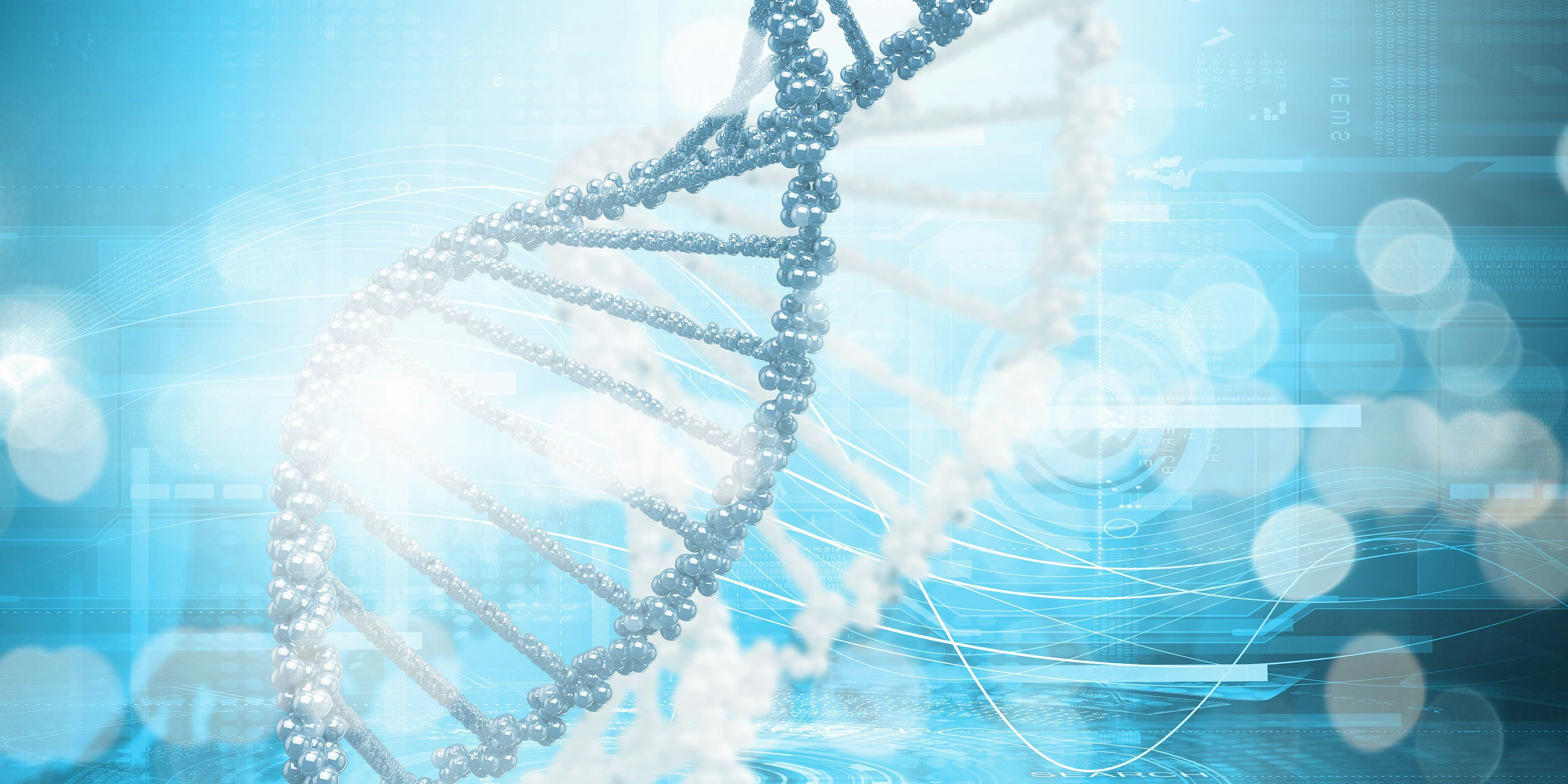 futuristic DNA