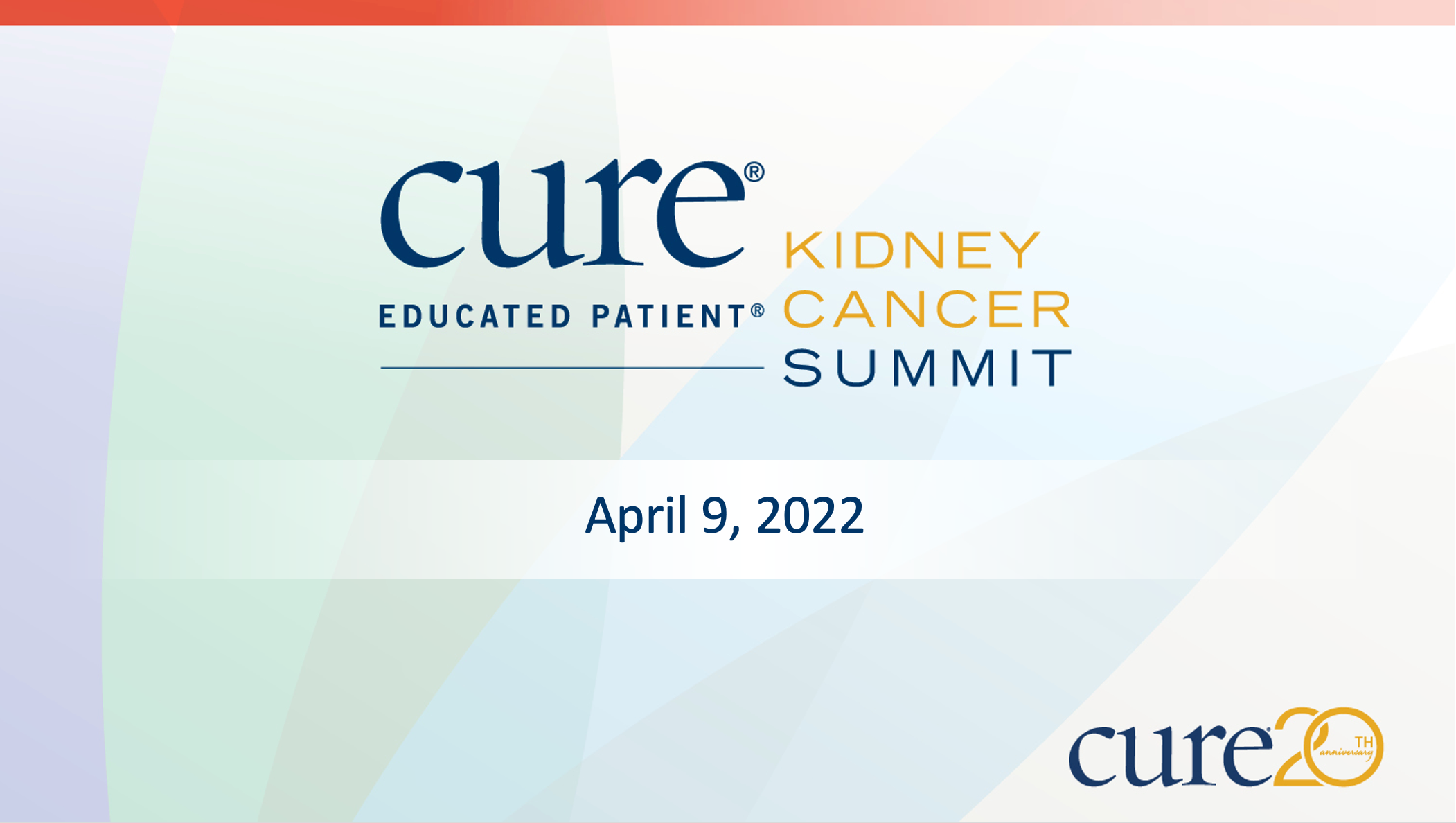 CURE Educated Patient Kidney Cancer Summit