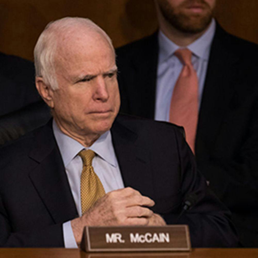 Senator John McCain Diagnosed With Glioblastoma
