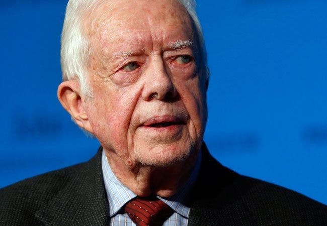 Former U.S. president Jimmy Carter provided an update on his health today in a press conference, announcing that he has melanoma.