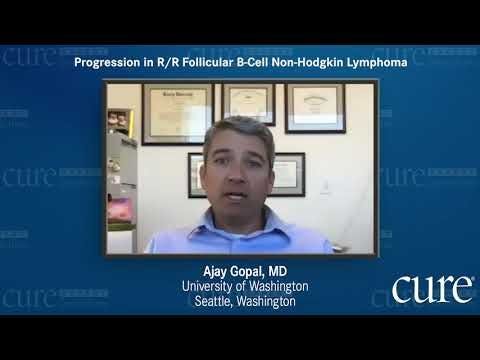 Progression in R/R Follicular B-Cell Non-Hodgkin Lymphoma