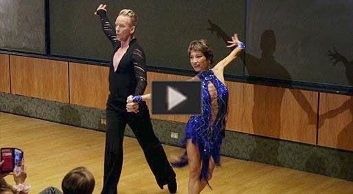 Cancer Survivor Celebrates by Dancing with Scripps Doctor