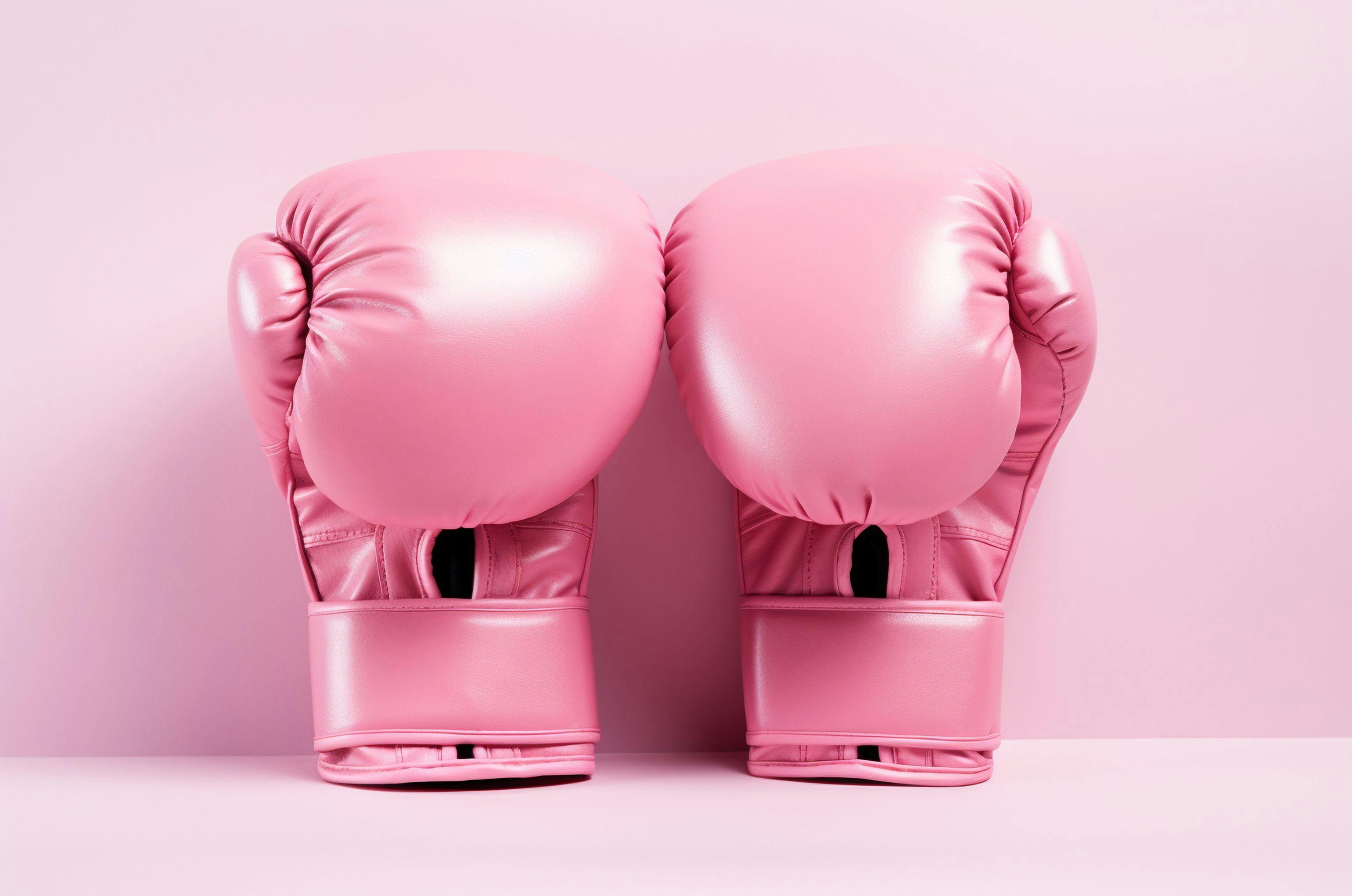 Boxing gloves. Victory over breast cancer | Image credit: © upssallaaa - © stock.adobe.com