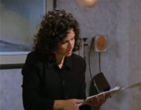 Elaine's medical chart on Seinfeld