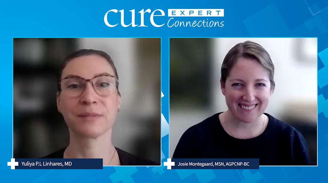 Yuliya P.L Linhares, MD, and Josie Montegaard, MSN, AGPCNP-BC, experts on CLL