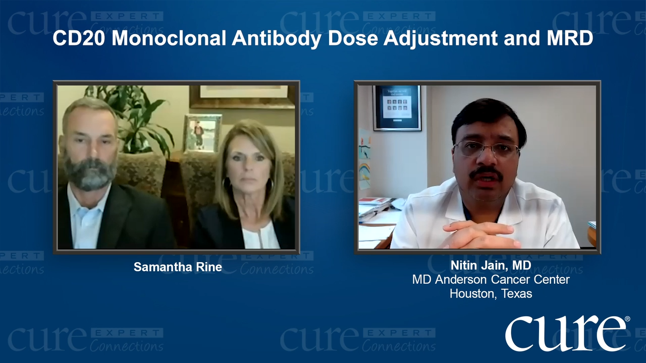 CD20 Monoclonal Antibody Dose Adjustment and MRD
