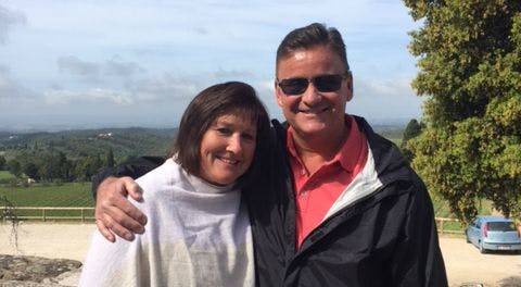 Patti and Mike Hennessy, Sr., visited Tuscany in spring 2017.