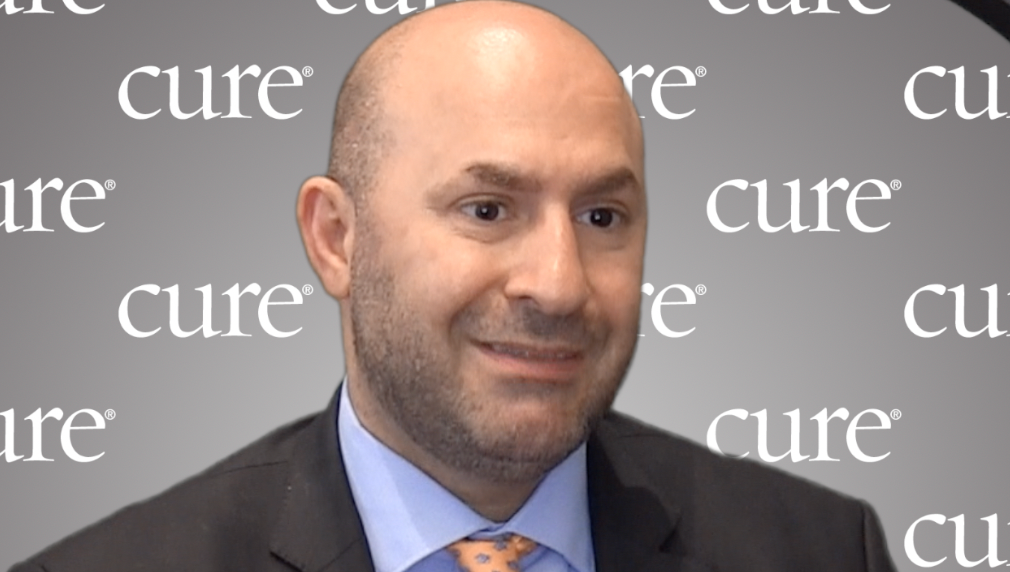 Dr. Toni Choueiri in an interview with CURE at the 2023 KCRS 