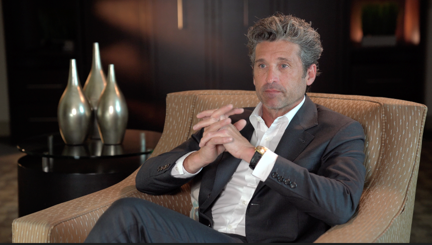 Patrick Dempsey in a 2022 interview with CURE