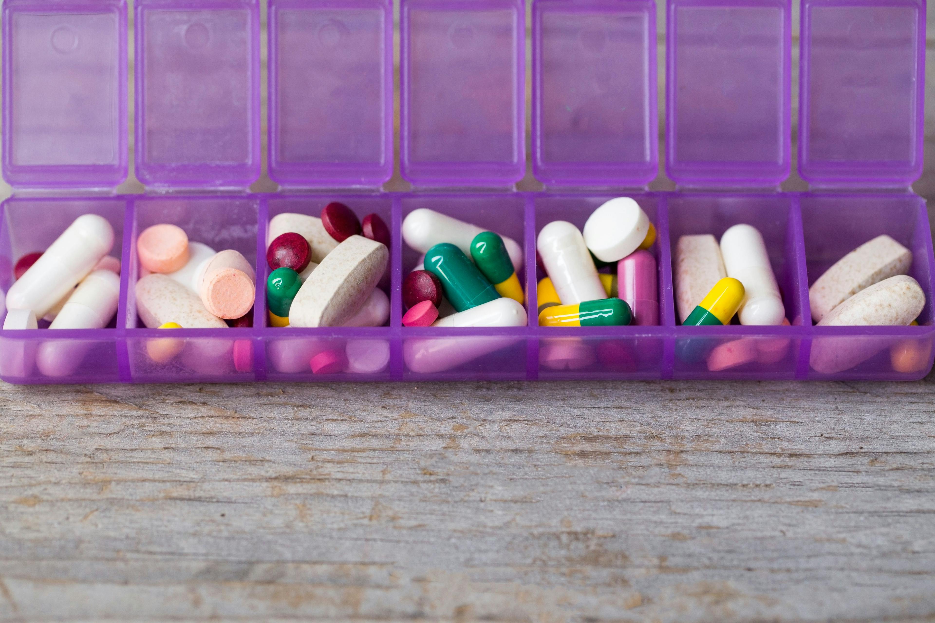 Medicines in a pillbox | Image credit: © tatomm - © stock.adobe.com