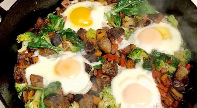 Cooking with CURE: Breakfast Vegetable Hash Recipe
