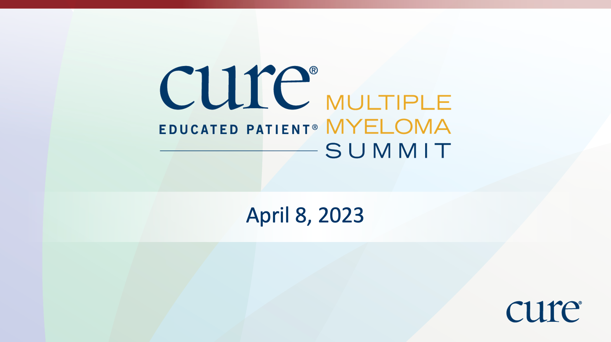 CURE Educated Patient Multiple Myeloma Summit