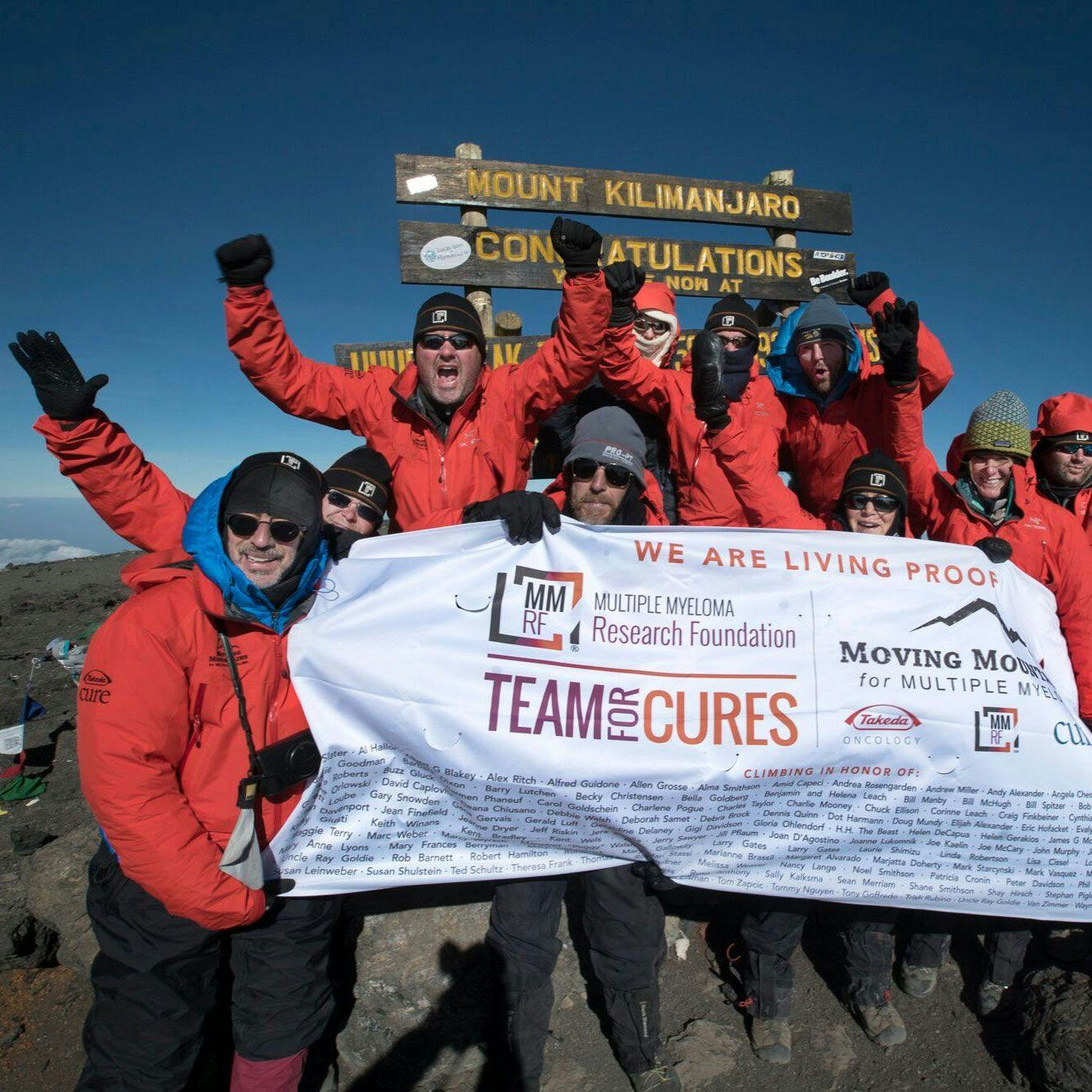 Climbing Kilimanjaro for Multiple Myeloma Research Inspired More Than Just Donations