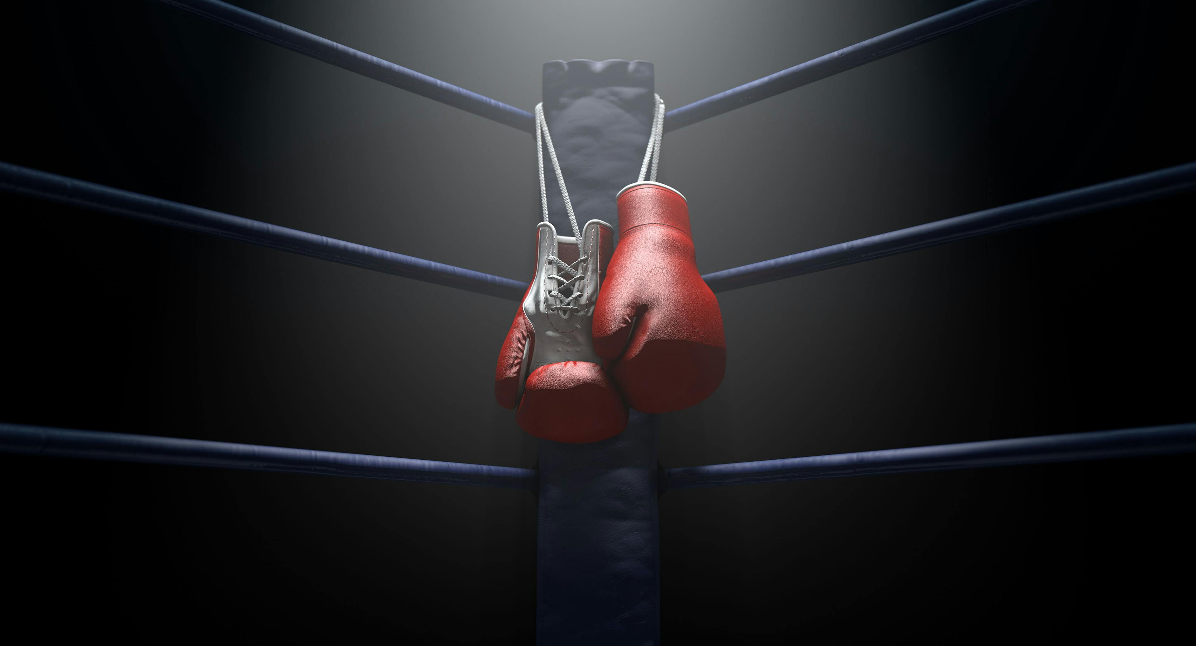 Boxing gloves and boxing corner | Image credit: © alswart © stock.adobe.com